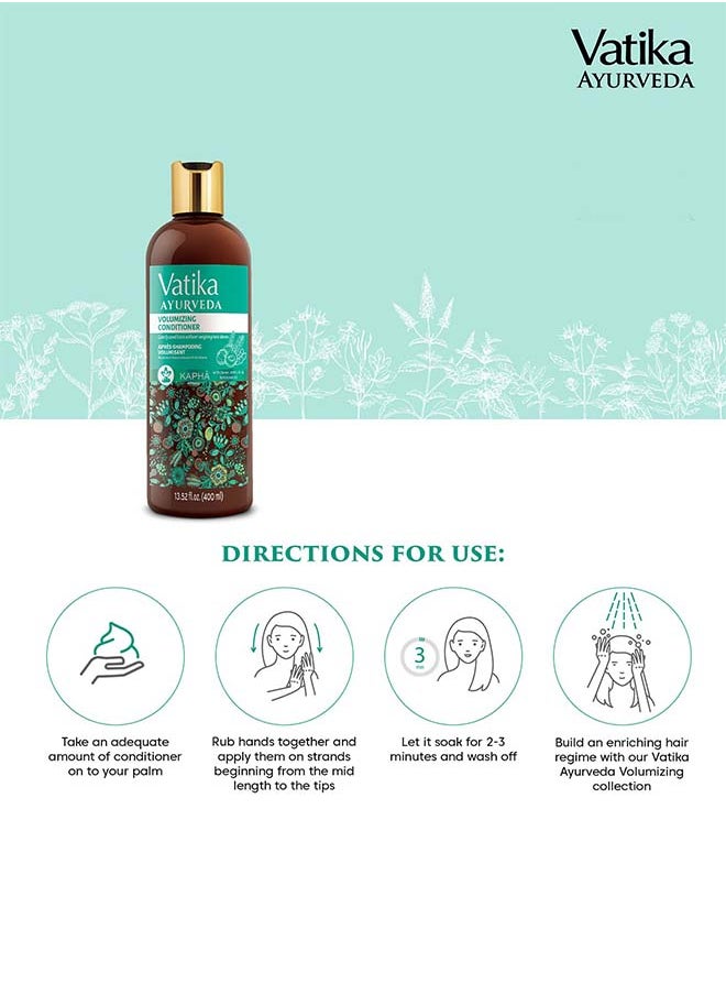 Volumizing Conditioner With Amla And Shikakai 400ml Hair Care