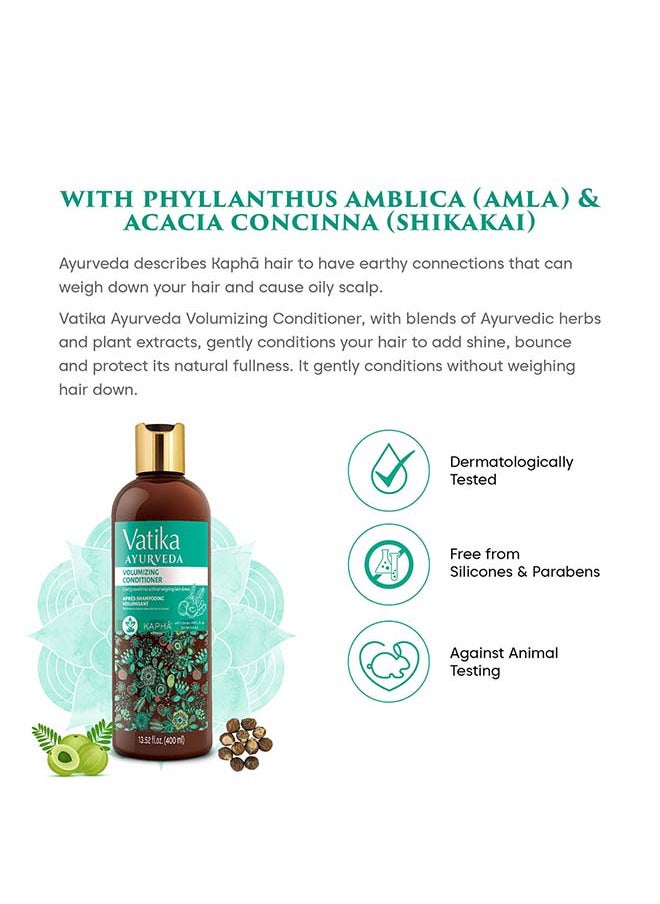 Volumizing Conditioner With Amla And Shikakai 400ml Hair Care