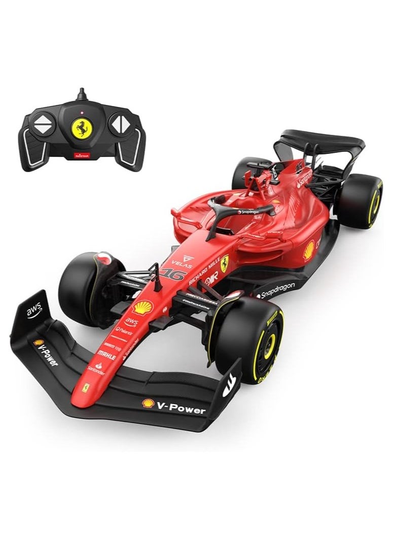 Ferrari F1-75 Model RC Car, 1/12 Scale 2022 Ferrari Formula 1 Remote Control Car F1 Racing Car, Raced by Charles Leclerc + Carlos Sainz