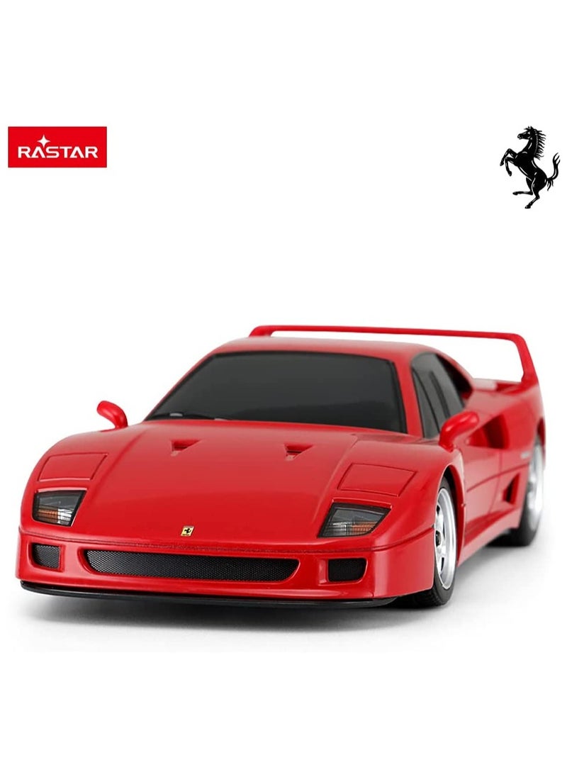 Remote Control 1:14 Ferrari F40 Plastic Remote Control Car Toy, Red