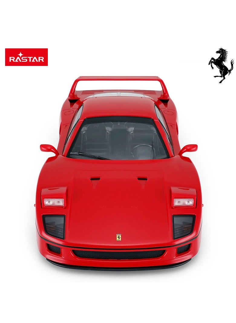 Remote Control 1:14 Ferrari F40 Plastic Remote Control Car Toy, Red