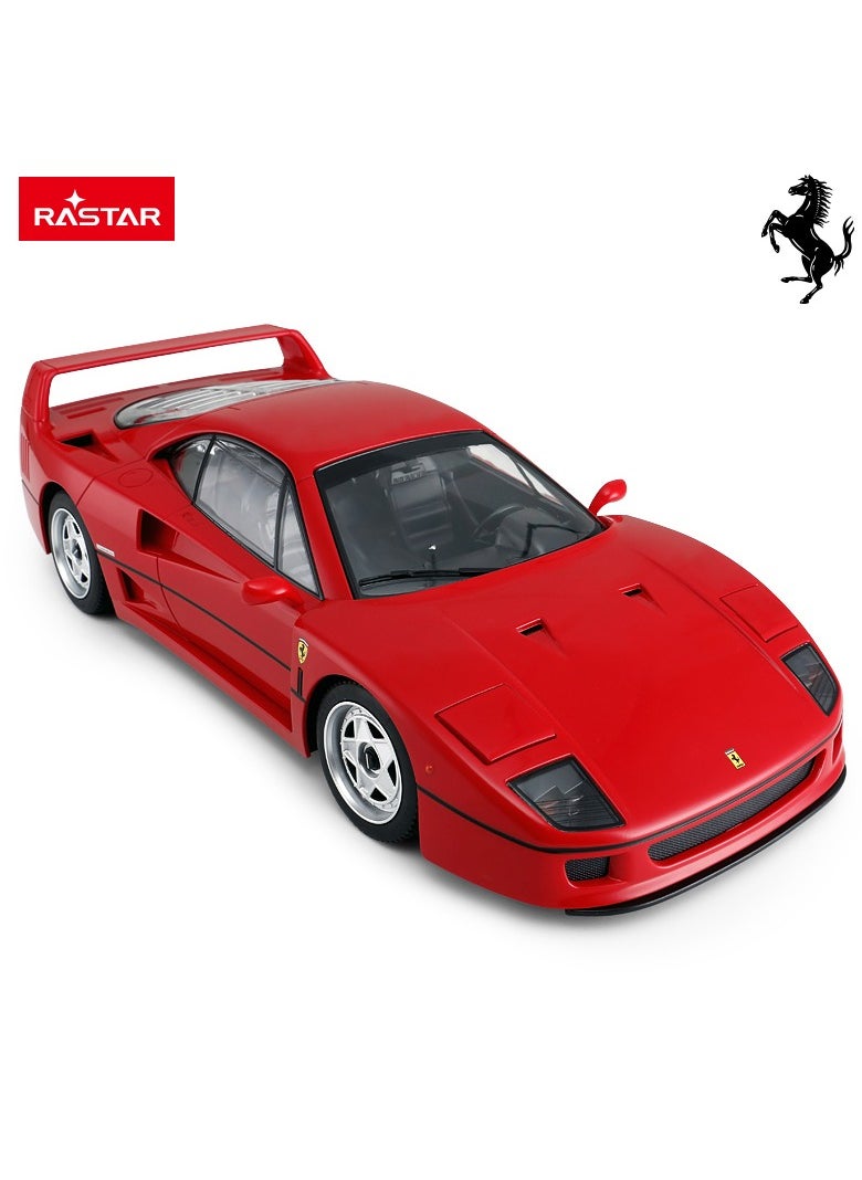 Remote Control 1:14 Ferrari F40 Plastic Remote Control Car Toy, Red