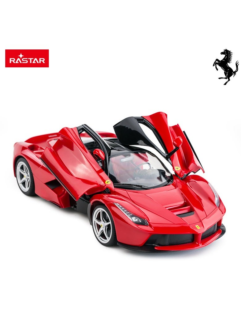 RC Car | 1/14 Scale Ferrari LaFerrari Radio Remote Control R/C Toy Car Model Vehicle for Boys Kids, Red