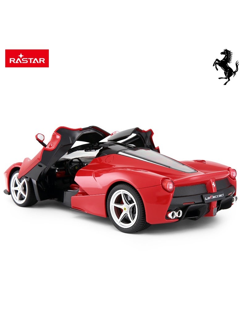 RC Car | 1/14 Scale Ferrari LaFerrari Radio Remote Control R/C Toy Car Model Vehicle for Boys Kids, Red