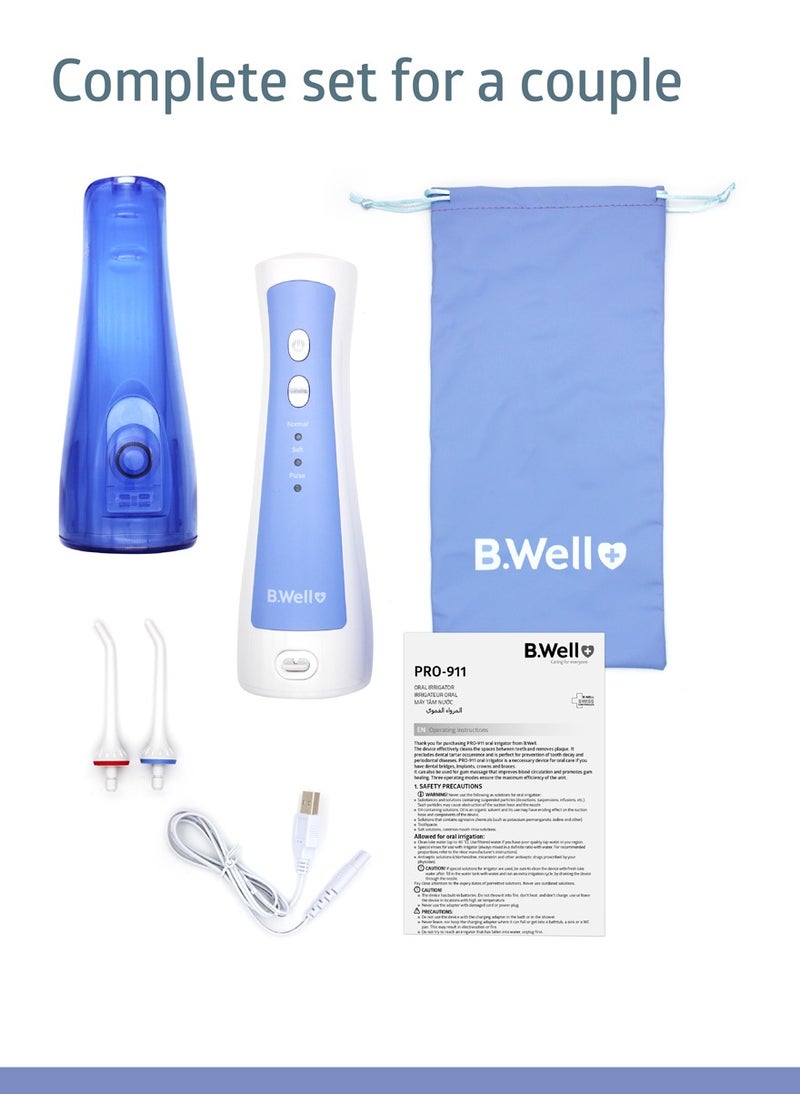 B.Well PRO-911 Portable Oral Irrigator