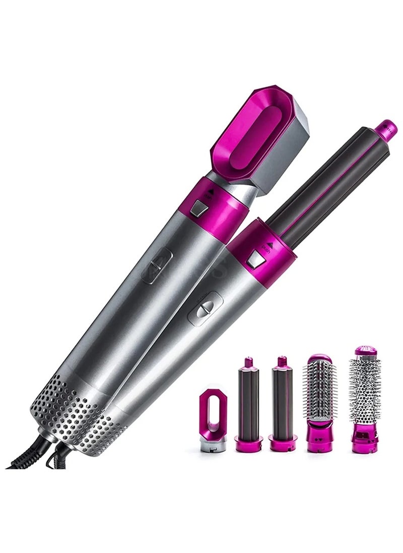 5 in 1 Hot Air Curling Iron Styler Multifunctional Hair Brush Or Dryer Professional Blow Dryer