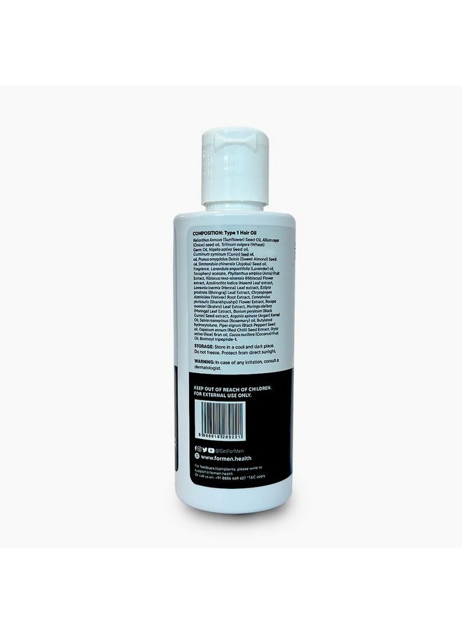 Onion & Black Seed Hair Growth Oil | Reduces Hair Fall & Dandruff | Promotes Hair Growth | 100% Natural 22 Herbal Extracts | Controls Hair Fall | For Men And Women - 100 Ml (Pack Of 2)