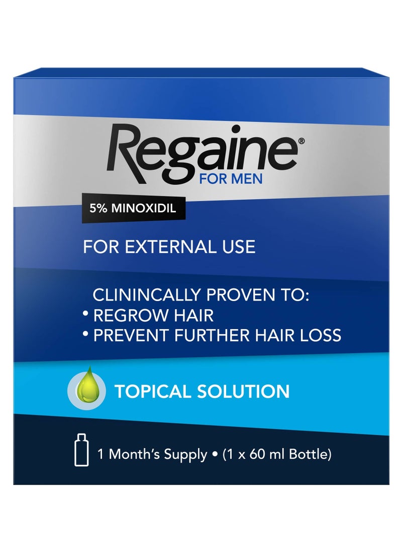 Men Extra Strength Scalp Solution 5% Minoxidil (60ml)