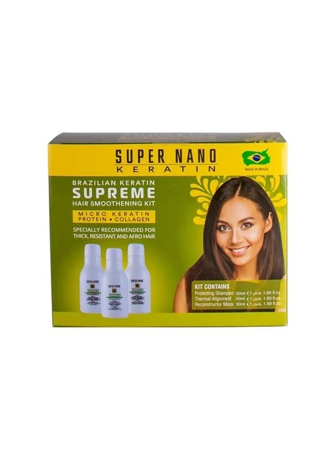 Supreme Hair Brazilian Keratin Kit 3x50ml