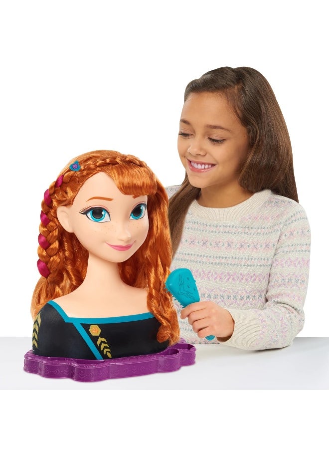 Frozen 2 Queen Anna Deluxe Styling Head