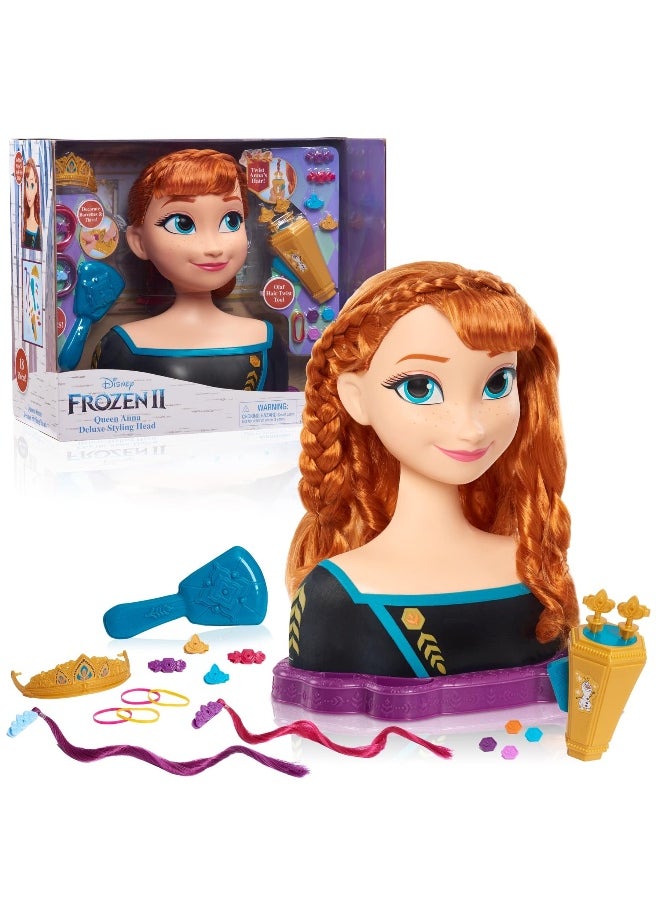 Frozen 2 Queen Anna Deluxe Styling Head