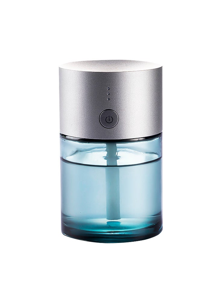 Rechargeable Aluminum Aroma Diffuser - Ultra Quiet, Compact Design with 80ml Bottle
