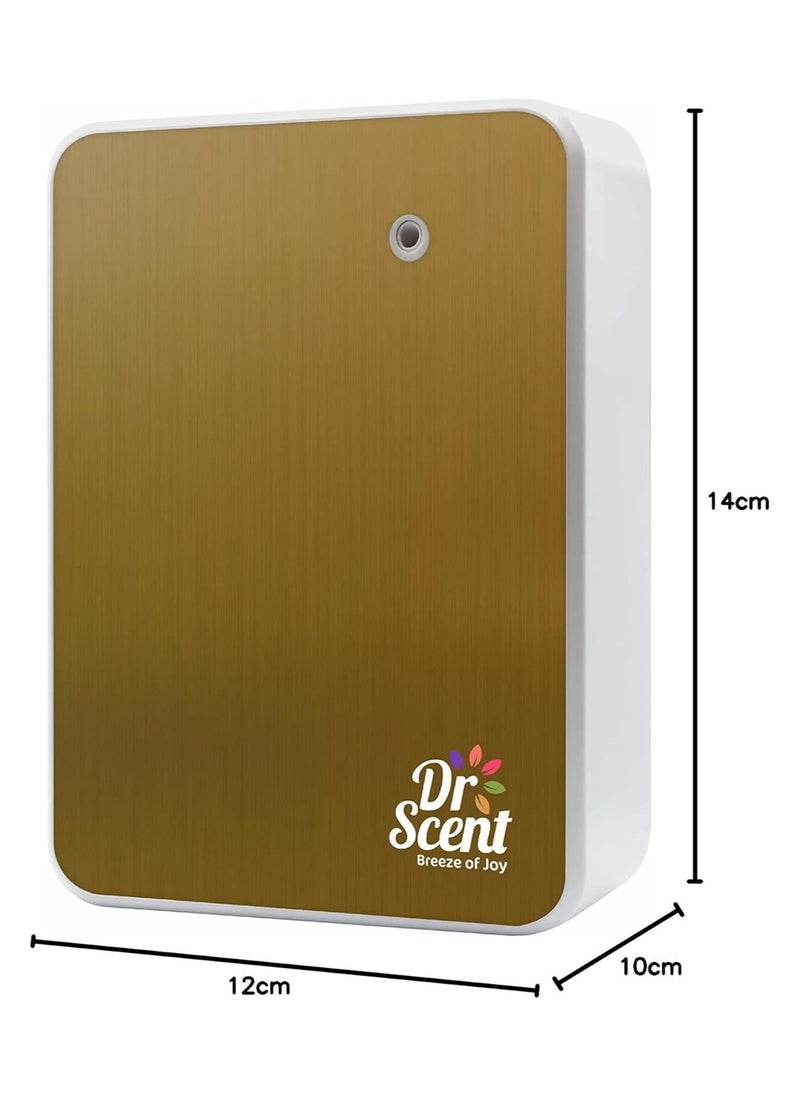 Dr Scent Breeze of Joy Essential Oil Smart Diffuser Fragrance Machine (GOLD)