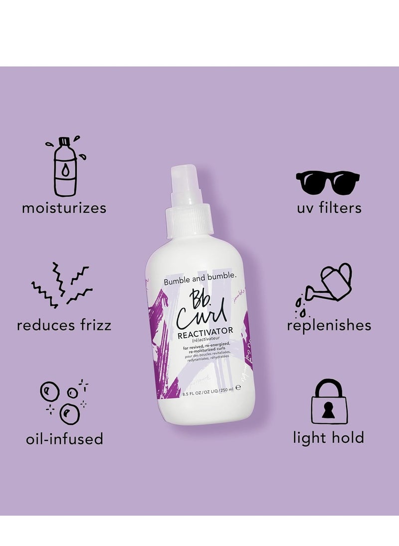 Bumble and bumble. Curl Reactivator Hair Mist | For Revived, Re-energized, Re-moisturized Curls | Anti Frizz | Coily, Curly, Wavy | With Jojaba Oil, Avocado Oil + Coconut Oil