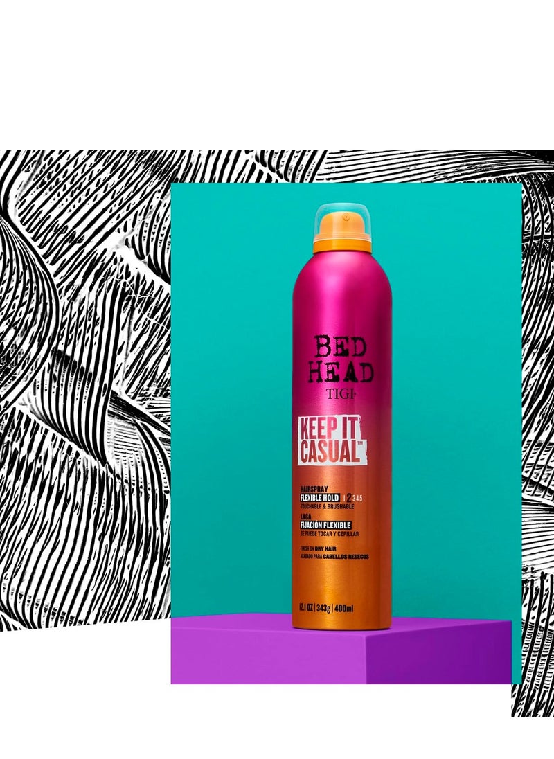 Bumble and bumble. Spray de Mode Flexible Hold Hairspray | Flexible, Brushable Hold + Workability | Curly, Wavy, Straight