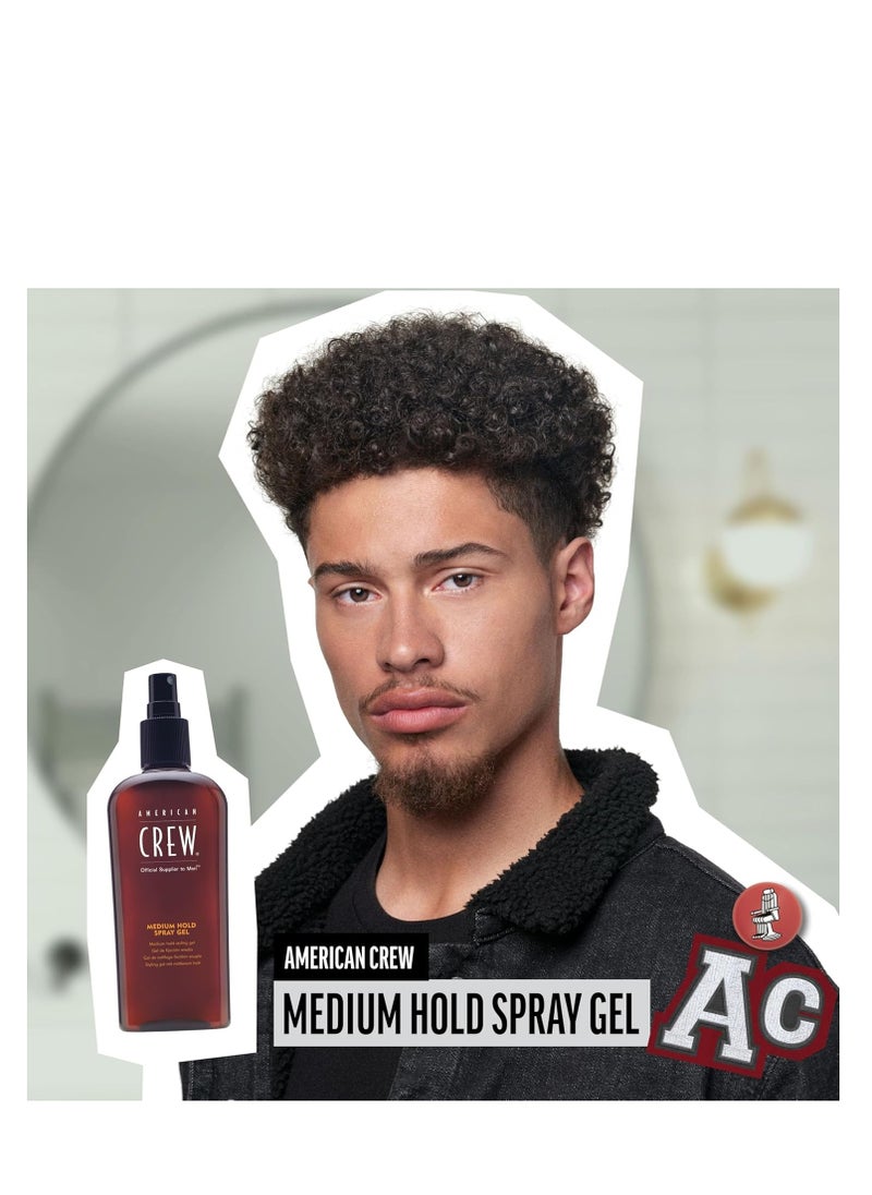 American Crew Men's Hair Spray, Medium Hold, 8.45 Fl Oz