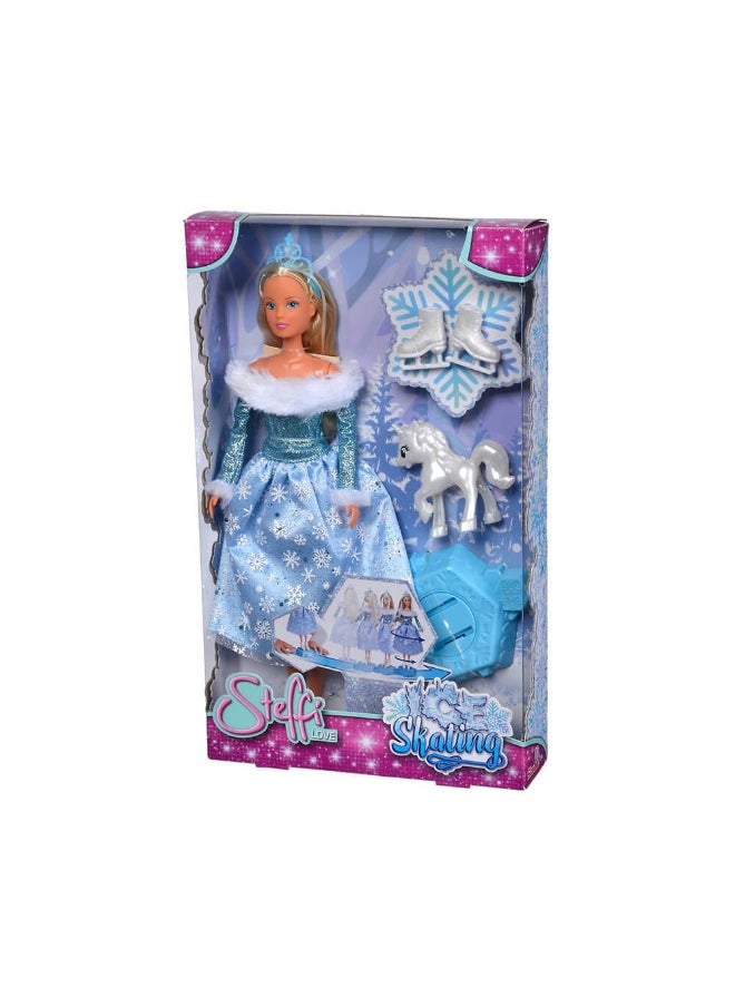 Steffi Love Ice Skating Fashion Doll with Unicorn (29 cm)