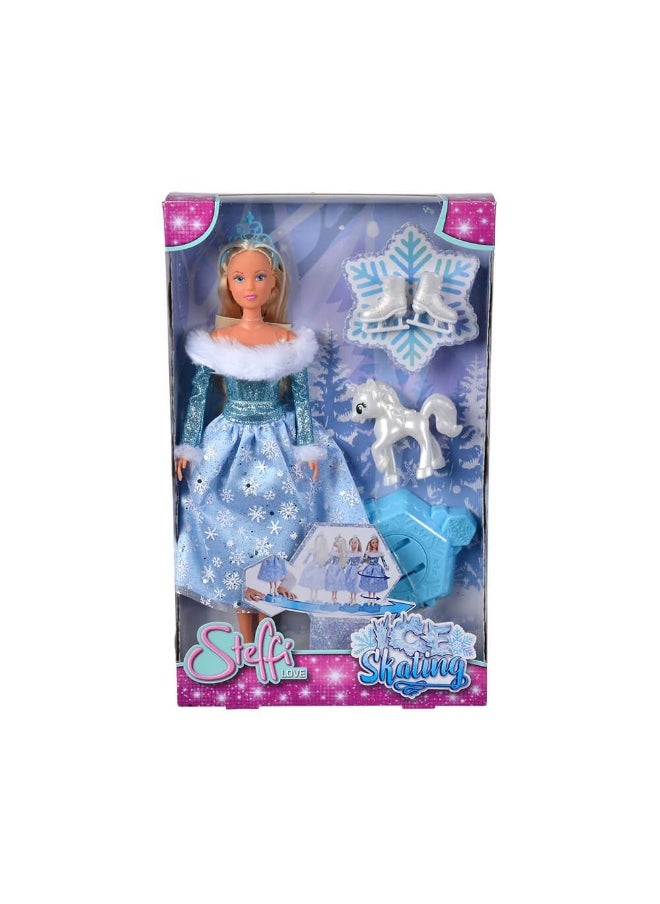 Steffi Love Ice Skating Fashion Doll with Unicorn (29 cm)