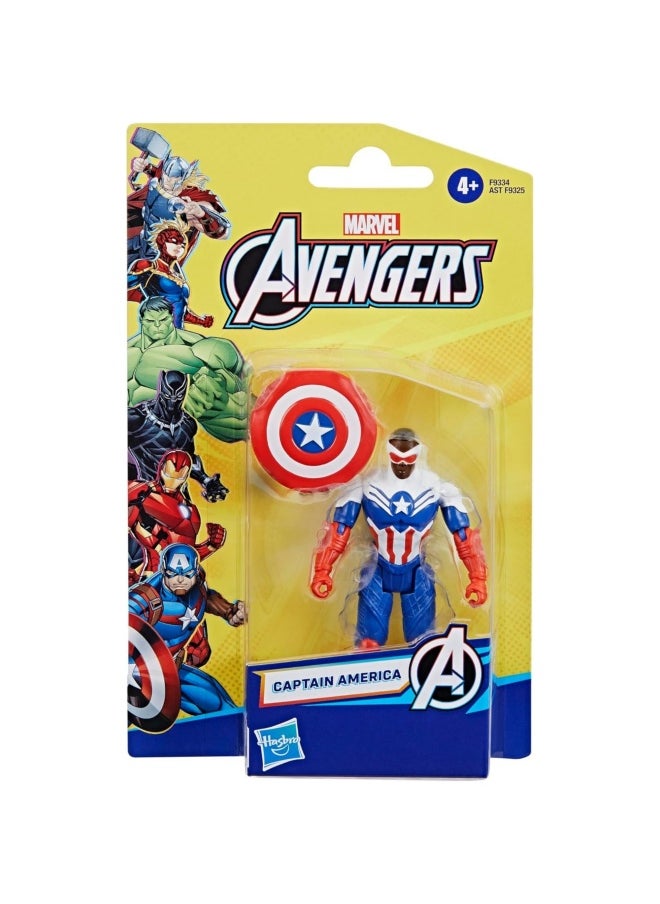 Marvel Avengers Epic Hero Series Captain America Action Figure ( 10.2 cm )