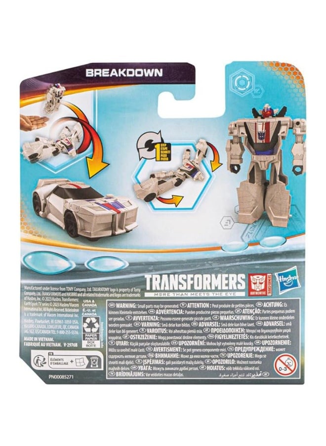 Transformers EarthSpark Breakdown Action Figure (10.16 cm)