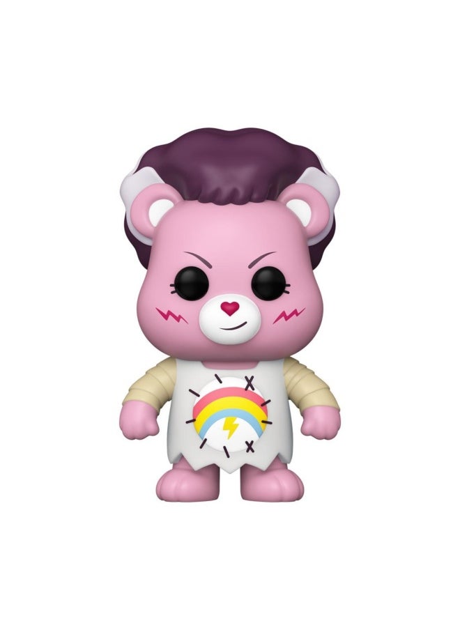 Funko Pop! Care Bears x Universal Monsters Collection Cheer Bear Bride of Frankenstein Vinyl Figure ( 12.2 cm )