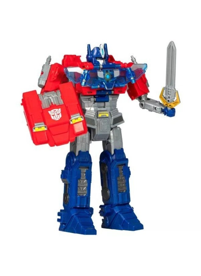 Transformers One Movie Power Flip Optimus Prime Converting Action Figure (25 cm)