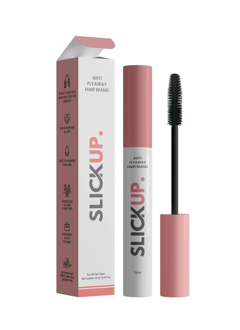 SLICKUP Anti Flyaway Hair Wand | Hair Finishing Stick For Women | Anti-Frizz Baby Hair Fixer | Non Sticky And Non Greasy | Broken Hair Finishing Cream For All Hair Types