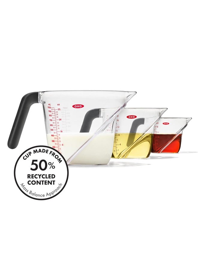 OXO Good Grips 3-Piece Angled Measuring Cup Set - Tritan Renew