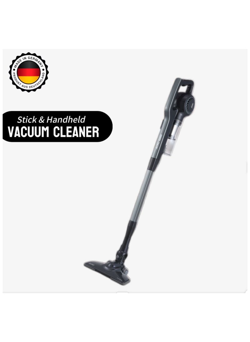 Stick And Handheld Vacuum Cleaner 800W Powerful Motor Lightweight Body Made in Germany