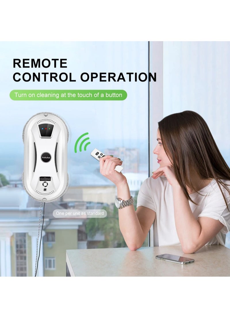 Ultra Thin Robot Vacuum Cleaner Window Cleaning Robot Window Cleaner Electric Glass Remote Control for Home