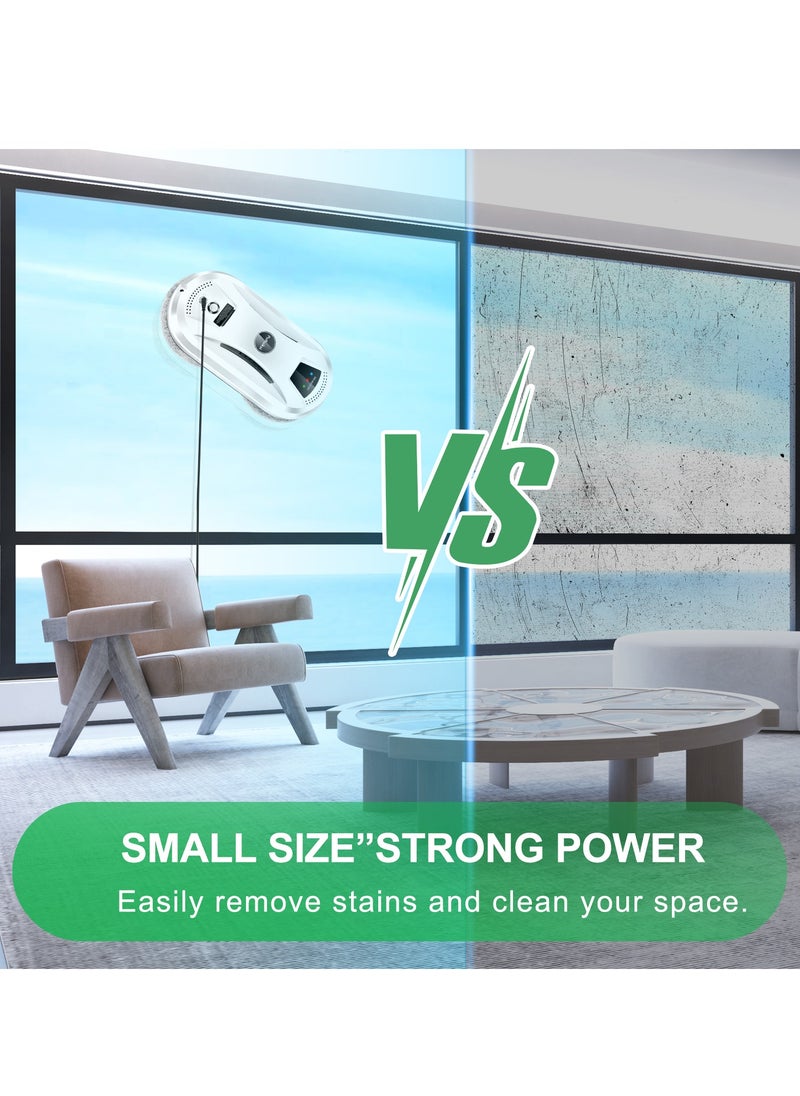 Ultra Thin Robot Vacuum Cleaner Window Cleaning Robot Window Cleaner Electric Glass Remote Control for Home