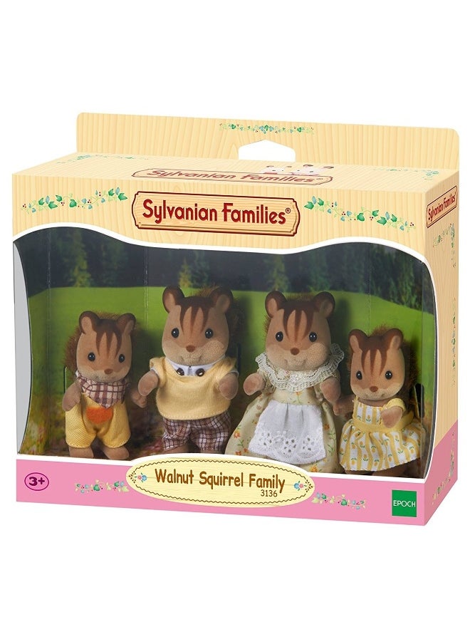 Sylvanian Families Walnut Squirrel Family