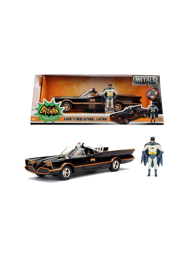 Batman Classic TV Series 1966 Batmobile & Figure (1:24)