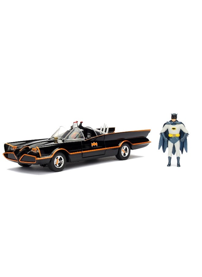 Batman Classic TV Series 1966 Batmobile & Figure (1:24)