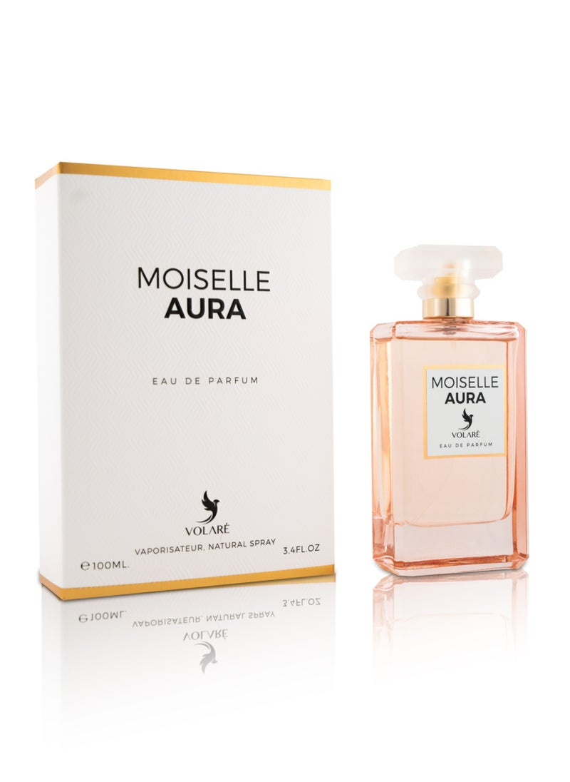 Moiselle Aura Perfume for Women, 100ml - Radiant Citrus and Floral Elegance