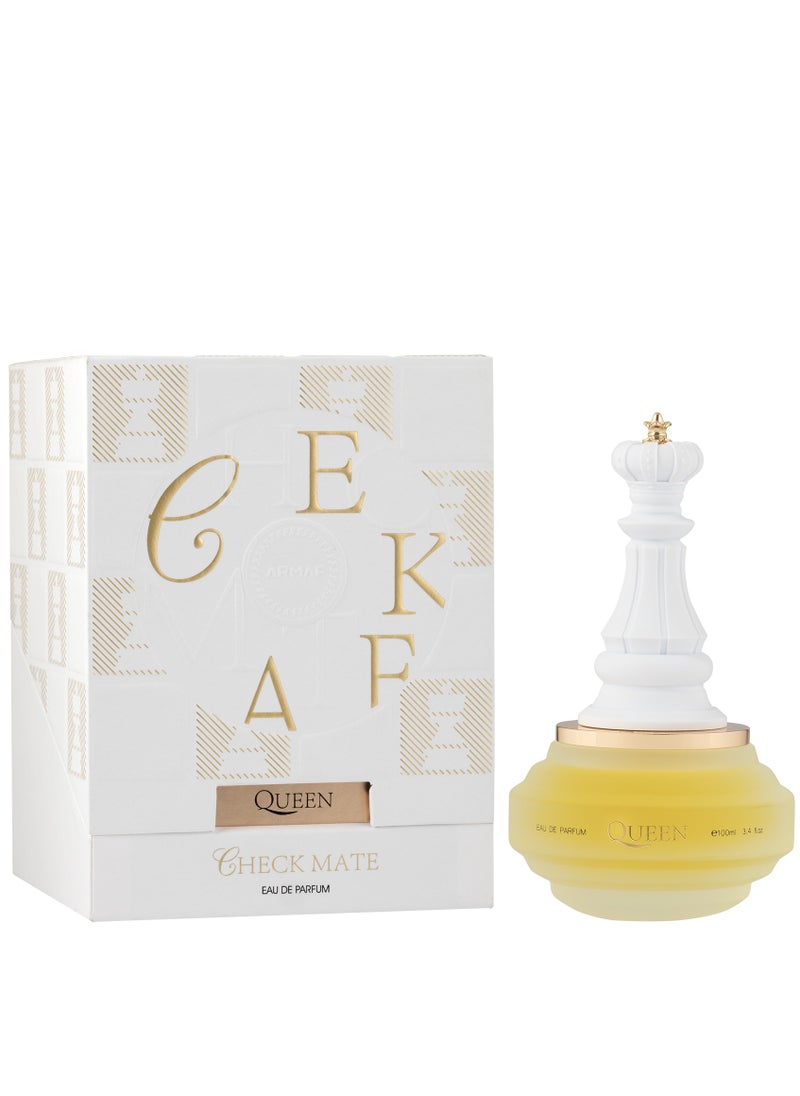 Armaf Check Mate Queen Eau De Parfum 100ml White, Perfumes for Women, Fragrance for Women