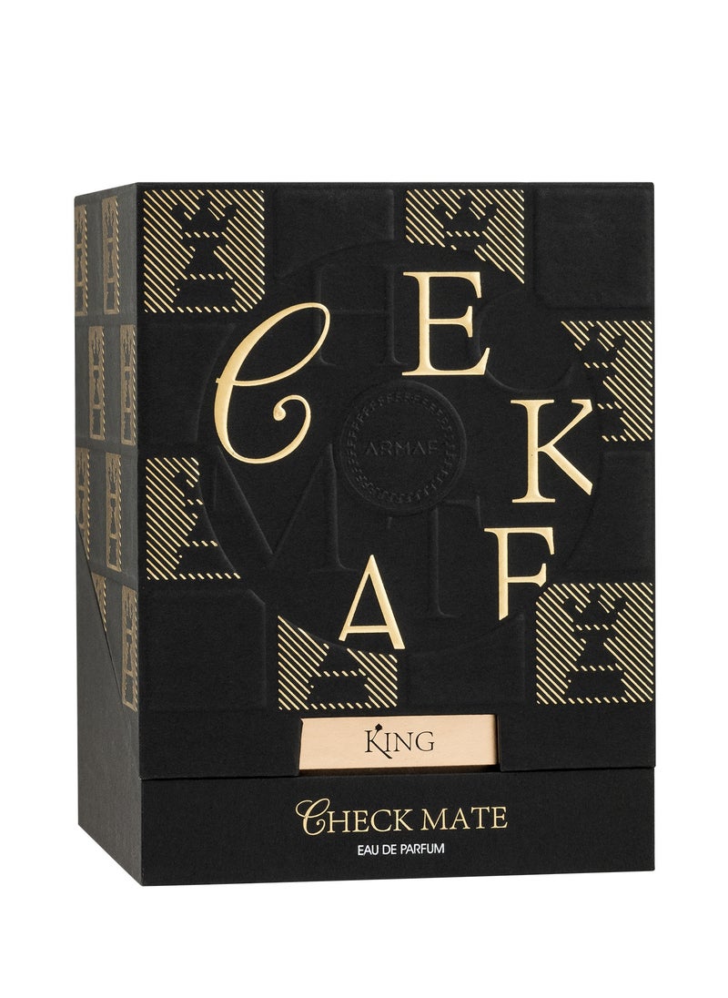 Armaf Check Mate King Eau De Parfum 100ml Black, Perfumes for Men, Fragrance for Men