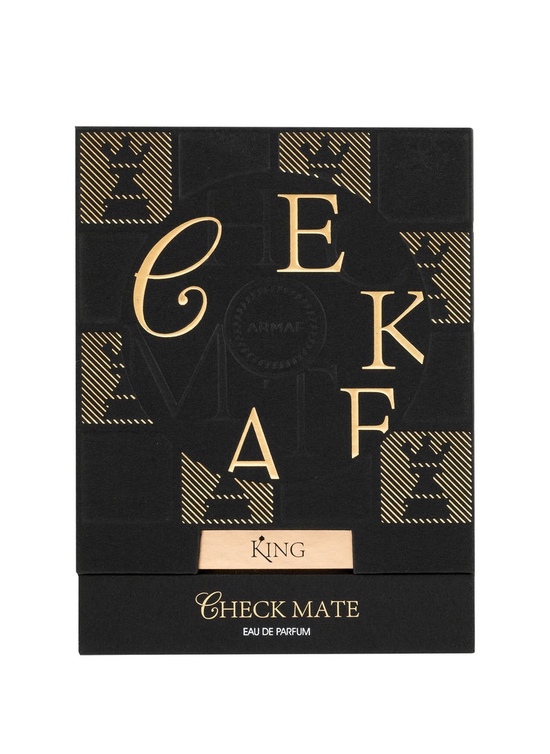 Armaf Check Mate King Eau De Parfum 100ml Black, Perfumes for Men, Fragrance for Men