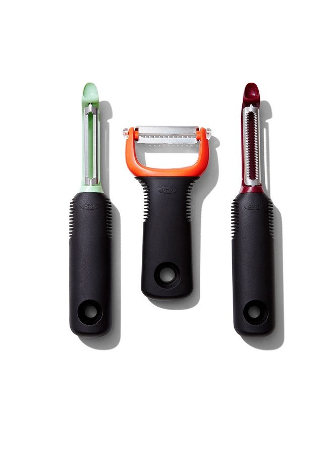 OXO Good Grips 3-Piece Peeler Set - Beet, Fennel, Yam