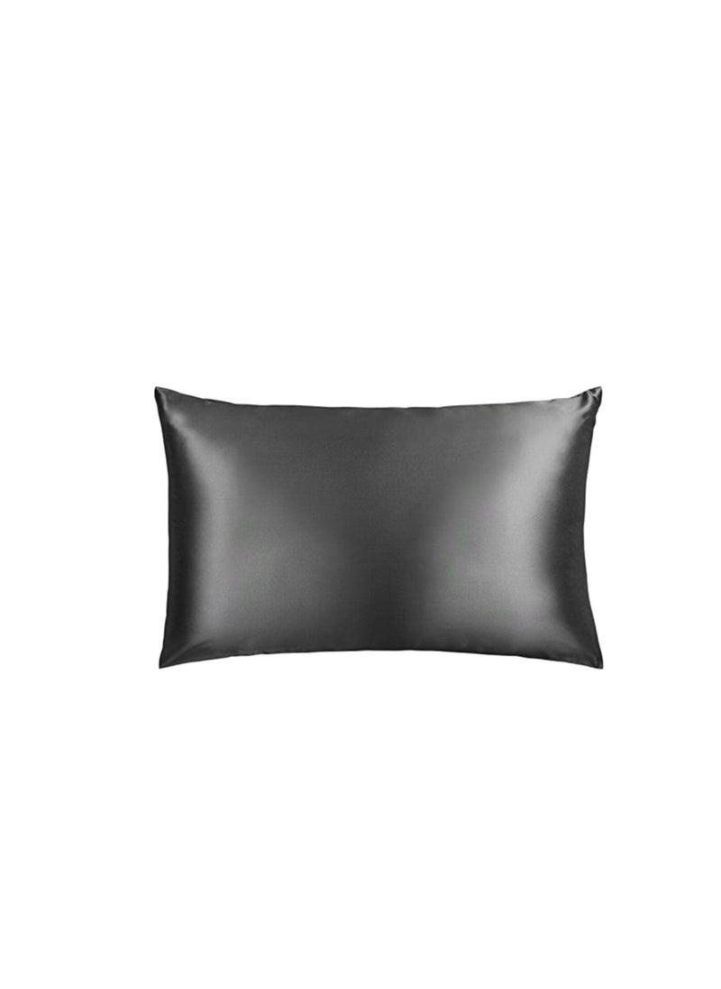 Comfio Charcoal Silk Pillows 2 Pieces 90x50 Cm