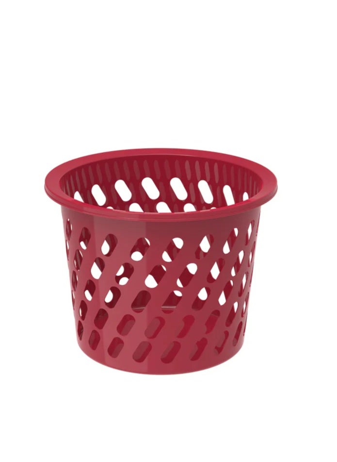 Cosmoplast 45L Mini Laundry Basket (red)