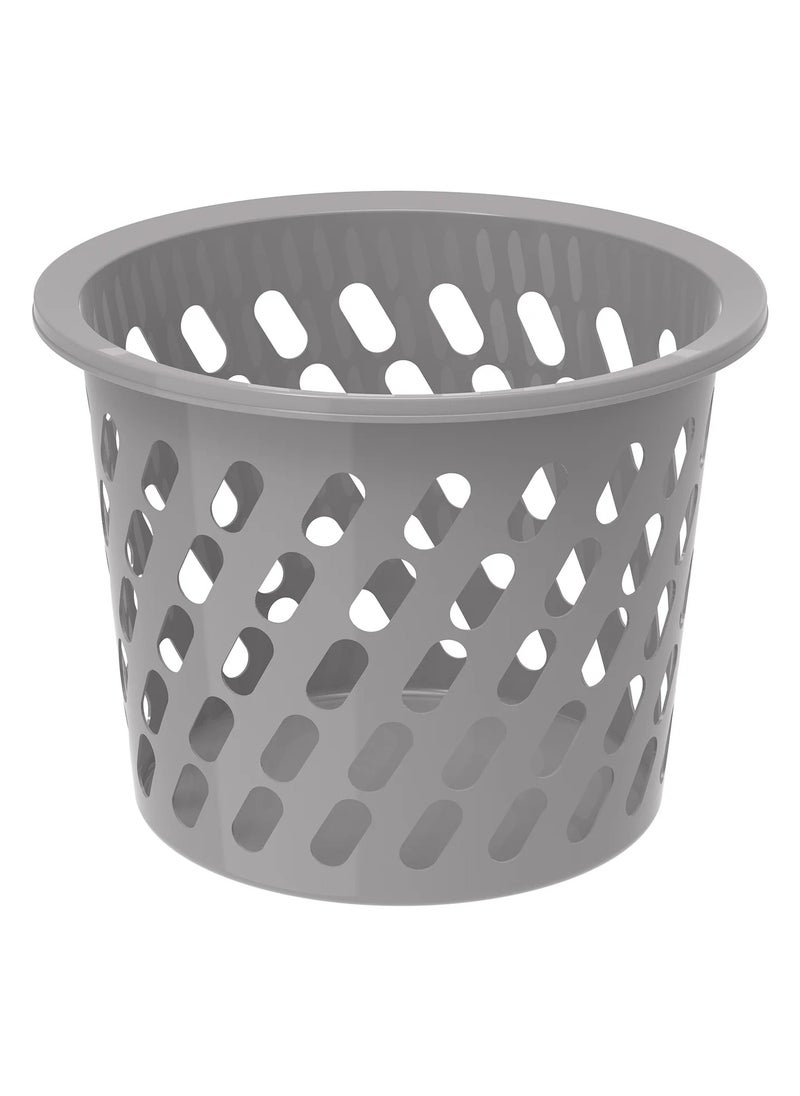 Cosmoplast 45L Mini Laundry Basket (grey)