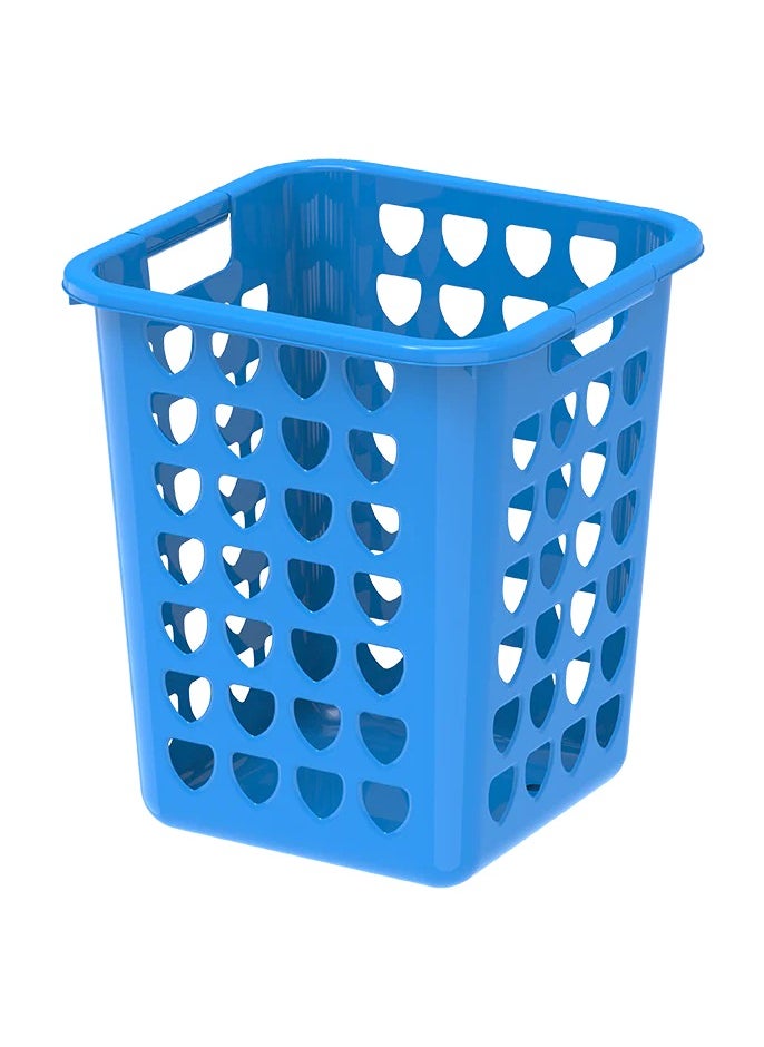 Cosmoplast 33L Square Laundry Bin (blue)