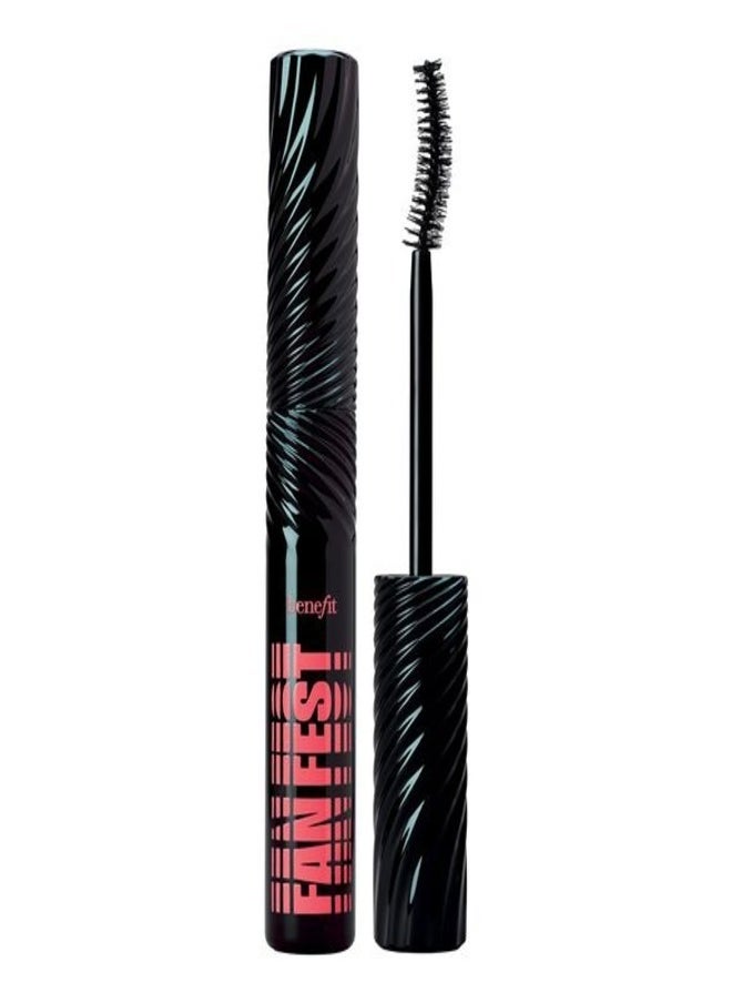 BENEFIT COSMETICS Fan Fest Fanning Volumizing Mascara - Hyper Black, Long-Lasting, 8.5g