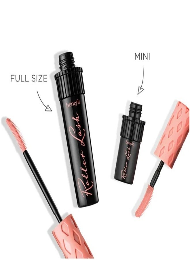 Benefit Cosmetics Mini Roller Lash Curling & Lifting Mascara - Black, Travel Size, 4g