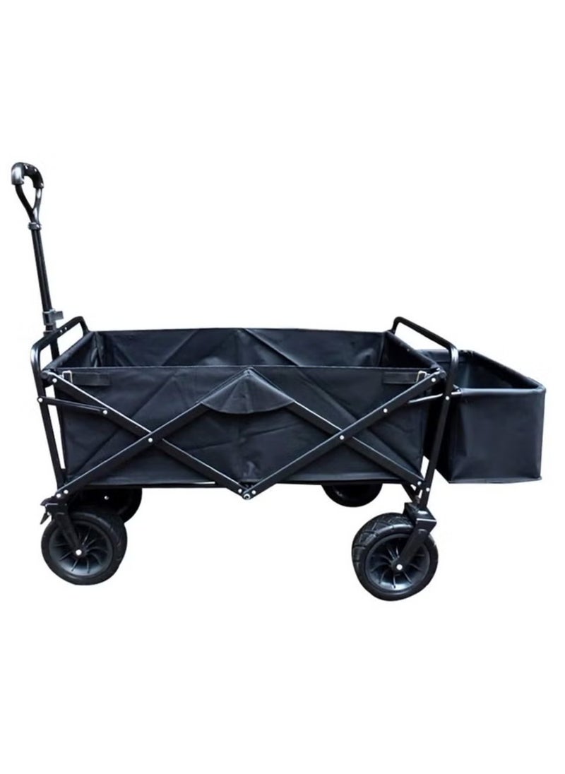 Garden Cart Camping Wagon | Foldable Collapsible Utility Wagon for Shopping, Garden, Camping & Picnic Use