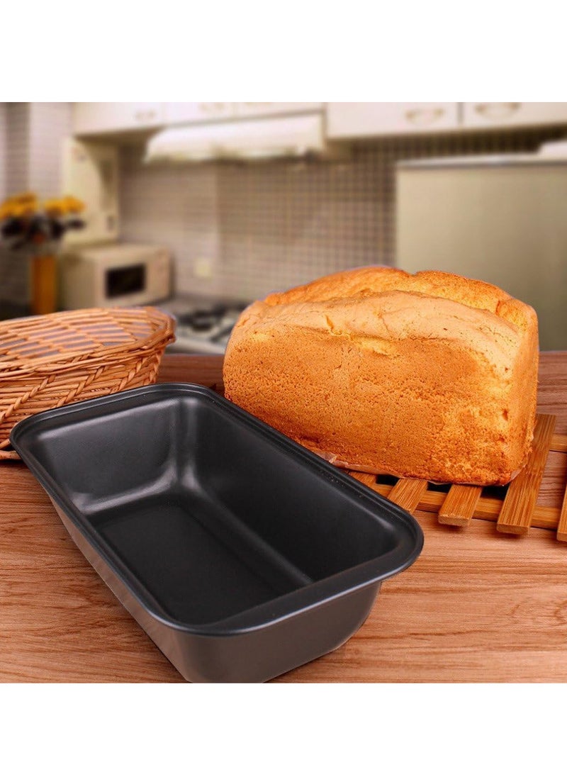 ECVV® (4 Pieces) No-Stick Carbon Steel Toast Pan-Bread Mold Bakeware Rectangular Cake Bread Loaf Pan Baking Mold Kitchen Cupcake Tools