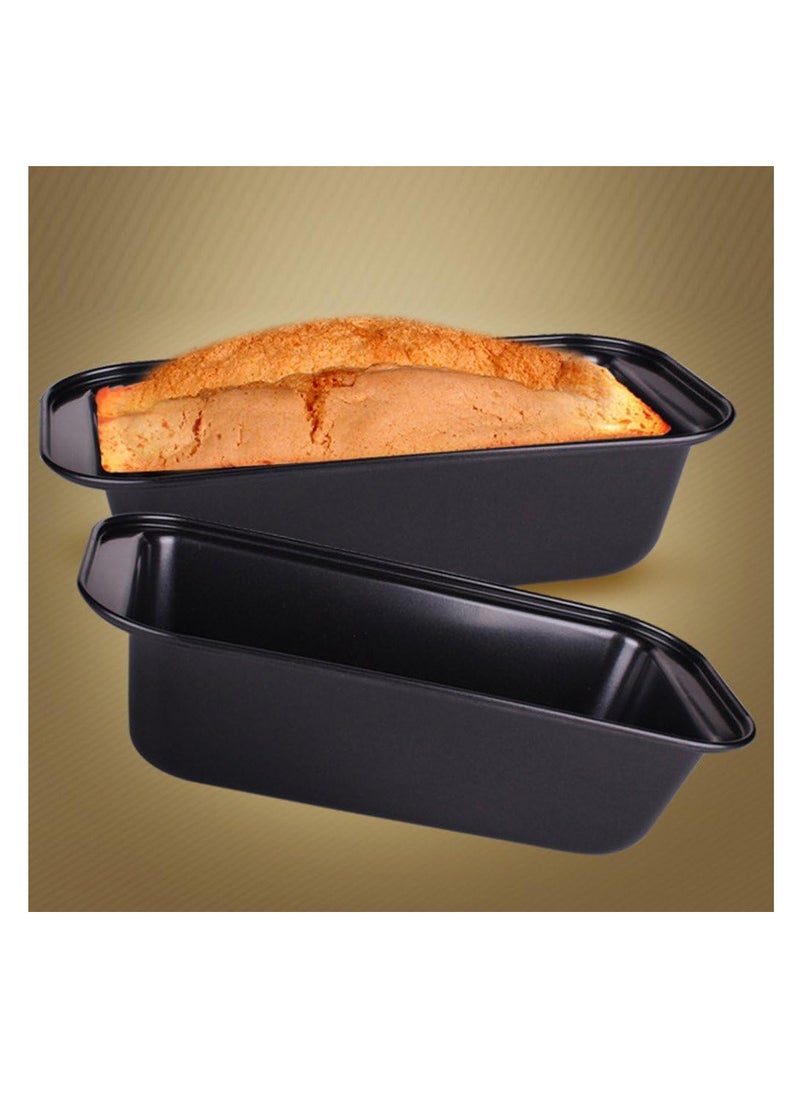 ECVV® (4 Pieces) No-Stick Carbon Steel Toast Pan-Bread Mold Bakeware Rectangular Cake Bread Loaf Pan Baking Mold Kitchen Cupcake Tools