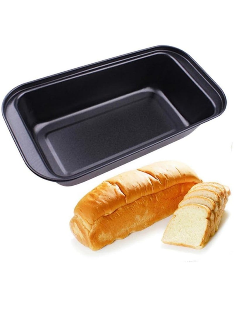 ECVV® (4 Pieces) No-Stick Carbon Steel Toast Pan-Bread Mold Bakeware Rectangular Cake Bread Loaf Pan Baking Mold Kitchen Cupcake Tools