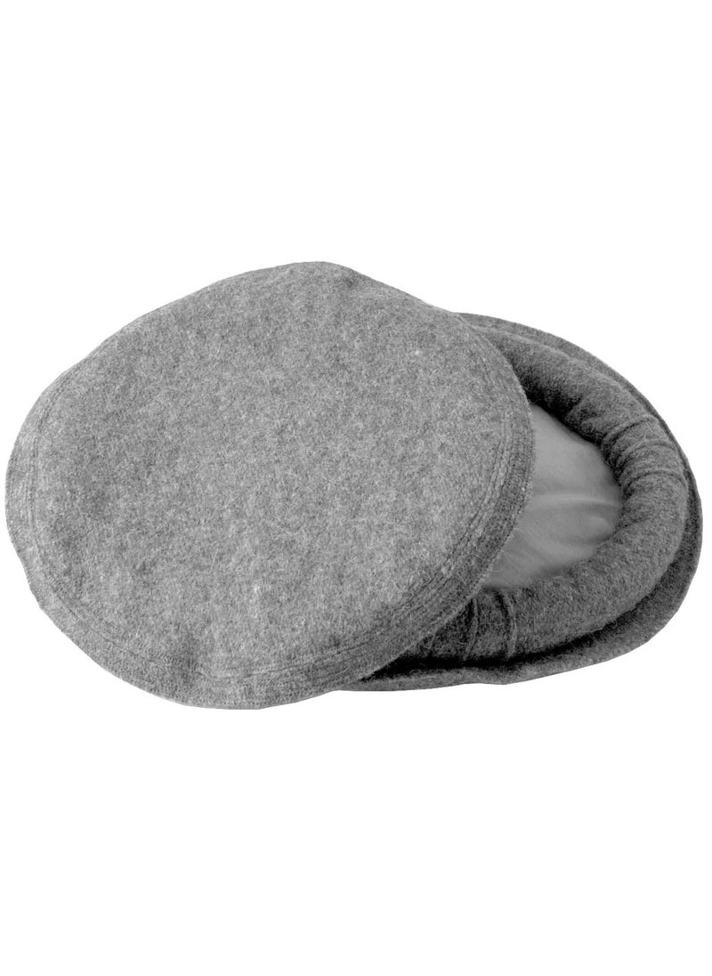 Chitrali Pakol Handmade Cap - Grey